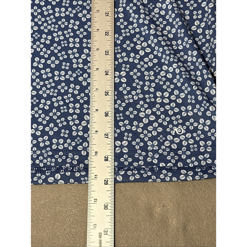 Anderson Ord Men's Golf Shirt Medium Preppy Casual Hawaiian Floral Short Sleeve - Picture 3 of 6